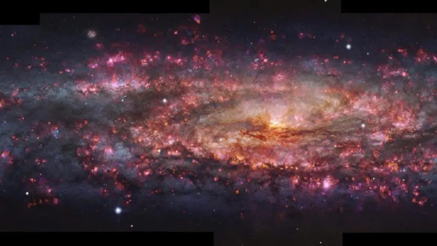 Astrónomos captan la imagen en mil colores más detallada de la Galaxia del Escultor