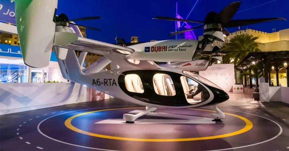 Éxito en pruebas del taxi aéreo en Dubái, que podrían operar en 2026