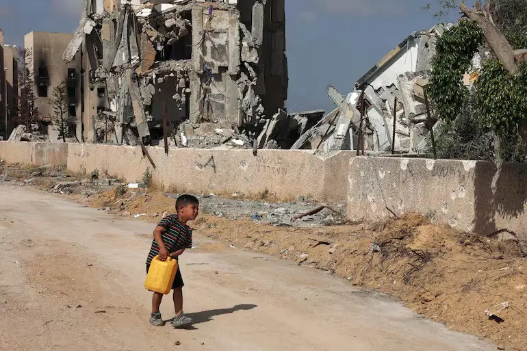 UNICEF denuncia la sequía provocada en Gaza y teme que muchos niños puedan morir de sed