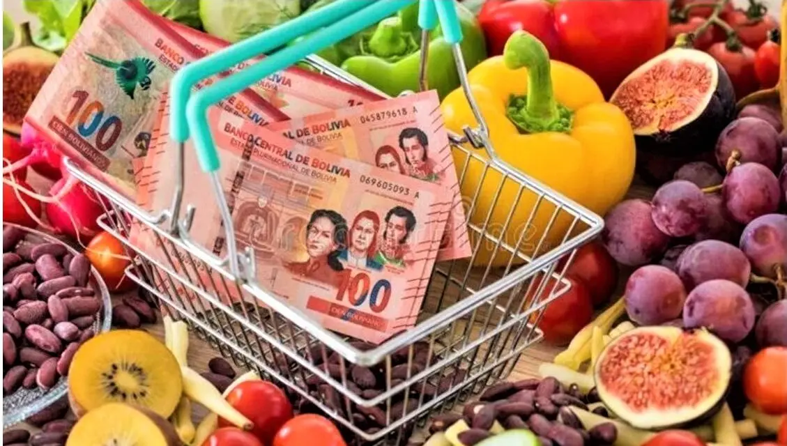 Bolivia reporta una inflación acumulada de 9,81 % en los primeros cinco meses del año