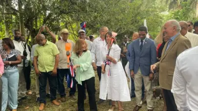 Dan primer picazo para dar inicio a trabajos montaje 30 Feria Ecoturística y Producción de Villa Altagracia