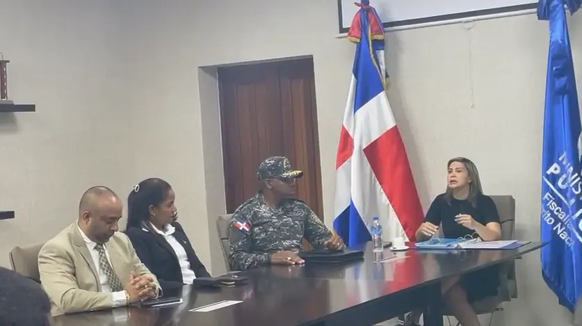 Fiscal Rosalba Ramos y Fuerza de Tarea Conjunta evalúan delitos recurrentes en el Distrito Nacional