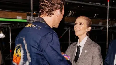 Celine Dion desata euforia como fan en concierto de Coldplay en Las Vegas