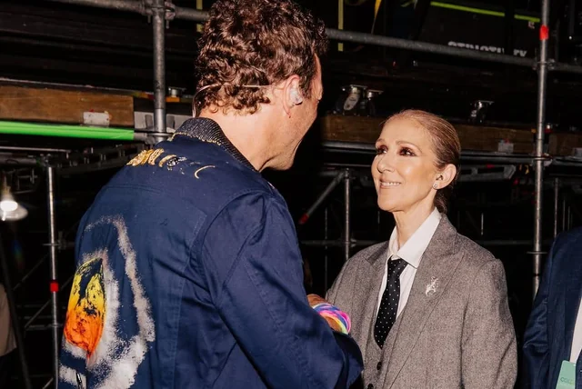 Celine Dion desata euforia como fan en concierto de Coldplay en Las Vegas