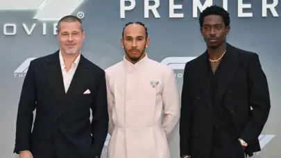 Pitt, Bardem, Hamilton… Cuando la F1 y el cine se encontraron