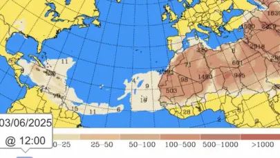 Seg&uacute;n la directora de Indomet, la concretraci&oacute;n de polvo de Sahara comenzar&aacute; a disminuir esta tarde