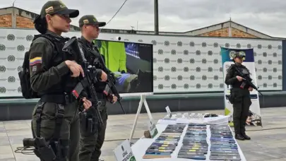 Desmantelan un call center de extorsión que operaba desde una cárcel de Bogotá