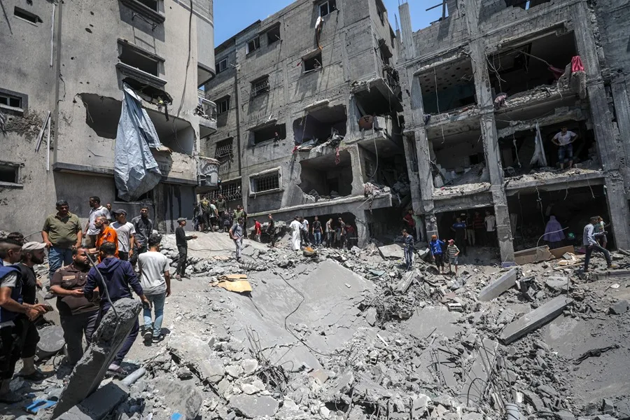 Casi 100 palestinos muertos en los ataques israelíes de las últimas 48 horas contra Gaza