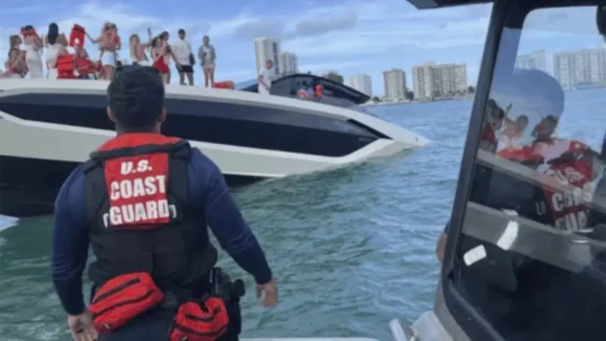 Guardia Costera de EE.UU. interrumpe una fiesta en barco por el Mundial de la FIFA 2026