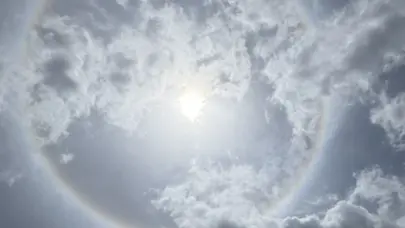 Halo solar cautiva a República Dominicana: expertos explican el fenómeno