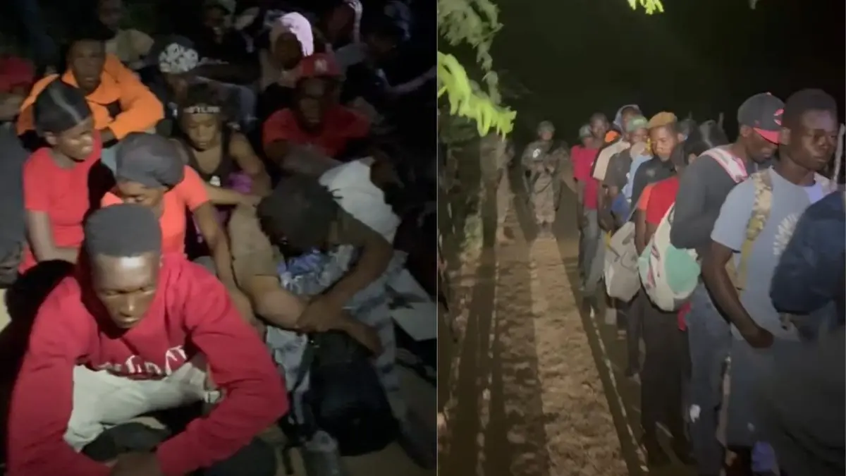 Ejército detiene a 30 inmigrantes haitianos indocumentados en Villa Vásquez