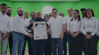 Honran a oficiales de la Dirección Regional Cibao Sur por su labor comunitaria en Monseñor Nouel