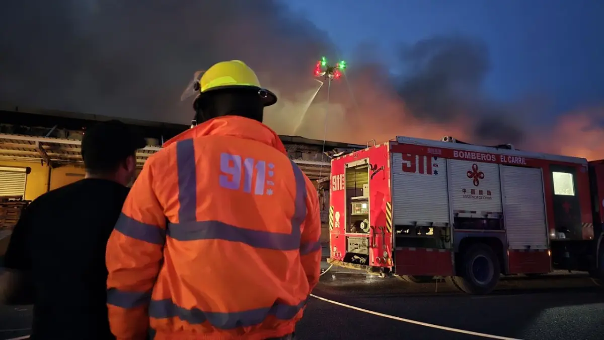 Se registra un incendio en  Cristo Rey; envían cuatro unidades de bomberos a la calle Pablo VI