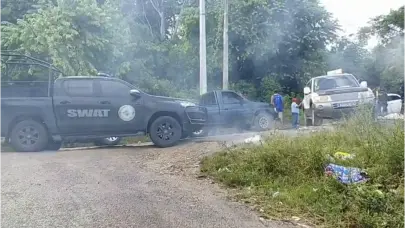 Lanzan bombas lacrimógenas durante desalojo en Cerro Alto, Sosúa