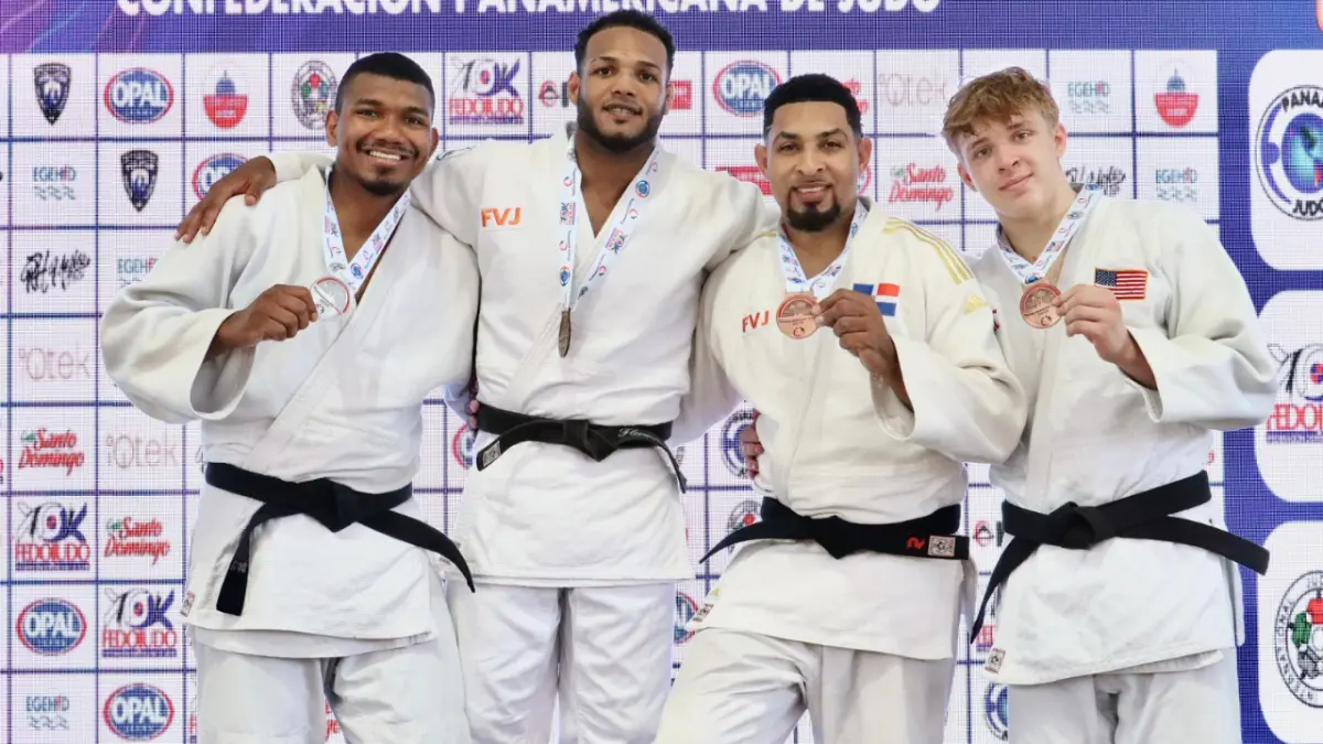 Judocas dominicanos dominan el Open Panamericano Senior con tres medallas de oro