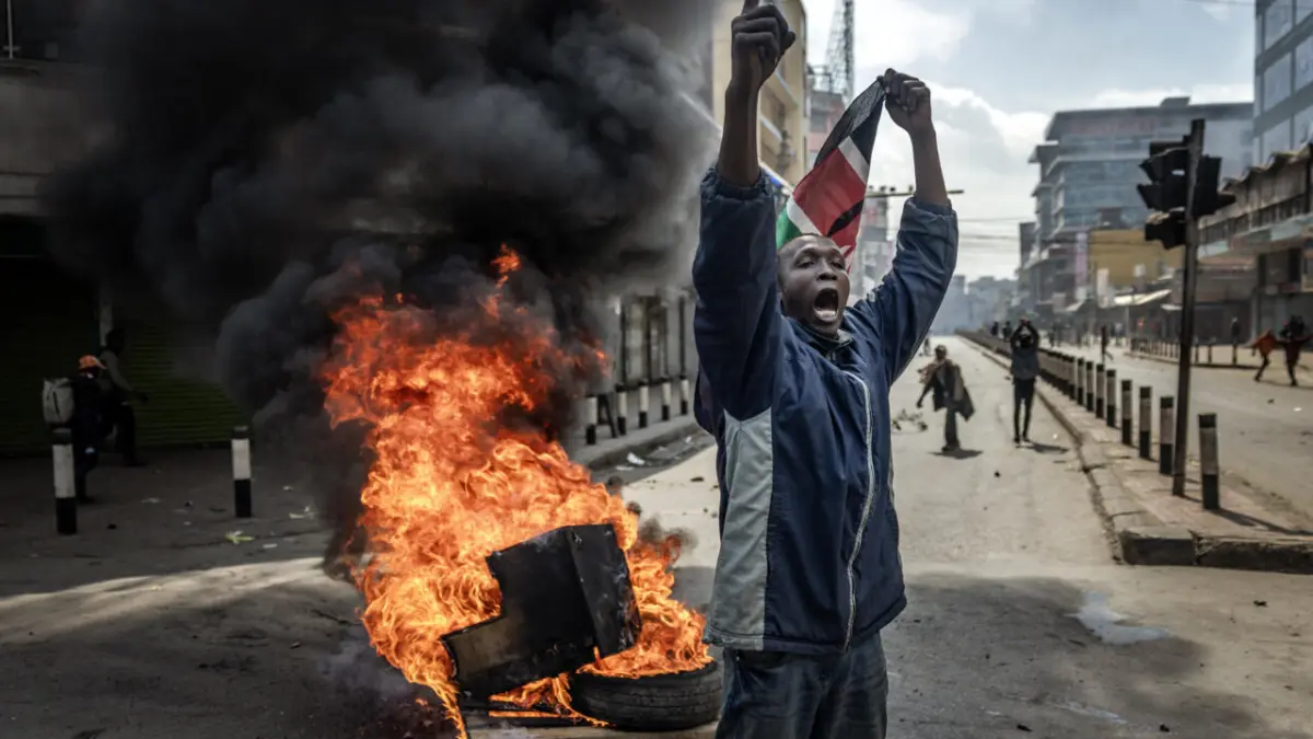 Al menos 16 muertos y miles de comercios saqueados tras manifestaciones en Kenia