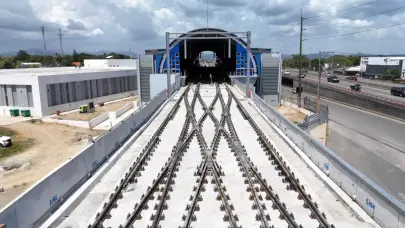 OPRET culmina la colocación de todos los rieles de la Línea 2C del Metro de SD