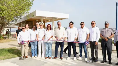 Abinader inaugura nuevo malecón y lanza programa TRAE en Samaná