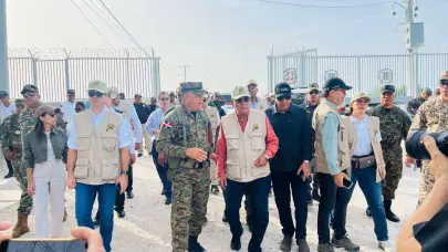 Supervisan la frontera para garantizar cumplimiento de medidas y respeto a los derechos humanos