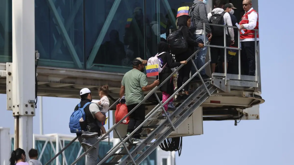 El Gobierno venezolano anuncia la llegada de un vuelo de repatriados desde Estados Unidos