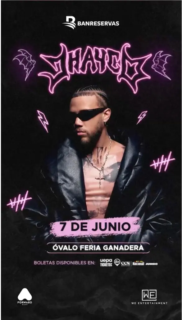 JHAYCO se presenta este sábado en RD