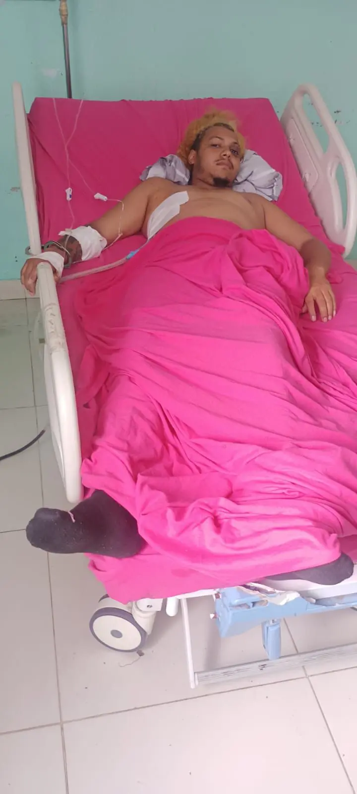 Hombre resulta herido al intentar fugarse en el Palacio de Justicia de La Vega