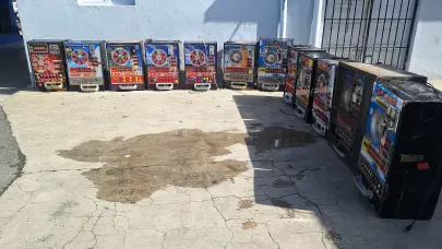 Autoridades retiran más de dos docenas de máquinas tragamonedas en operativo realizado en Monseñor Nouel
