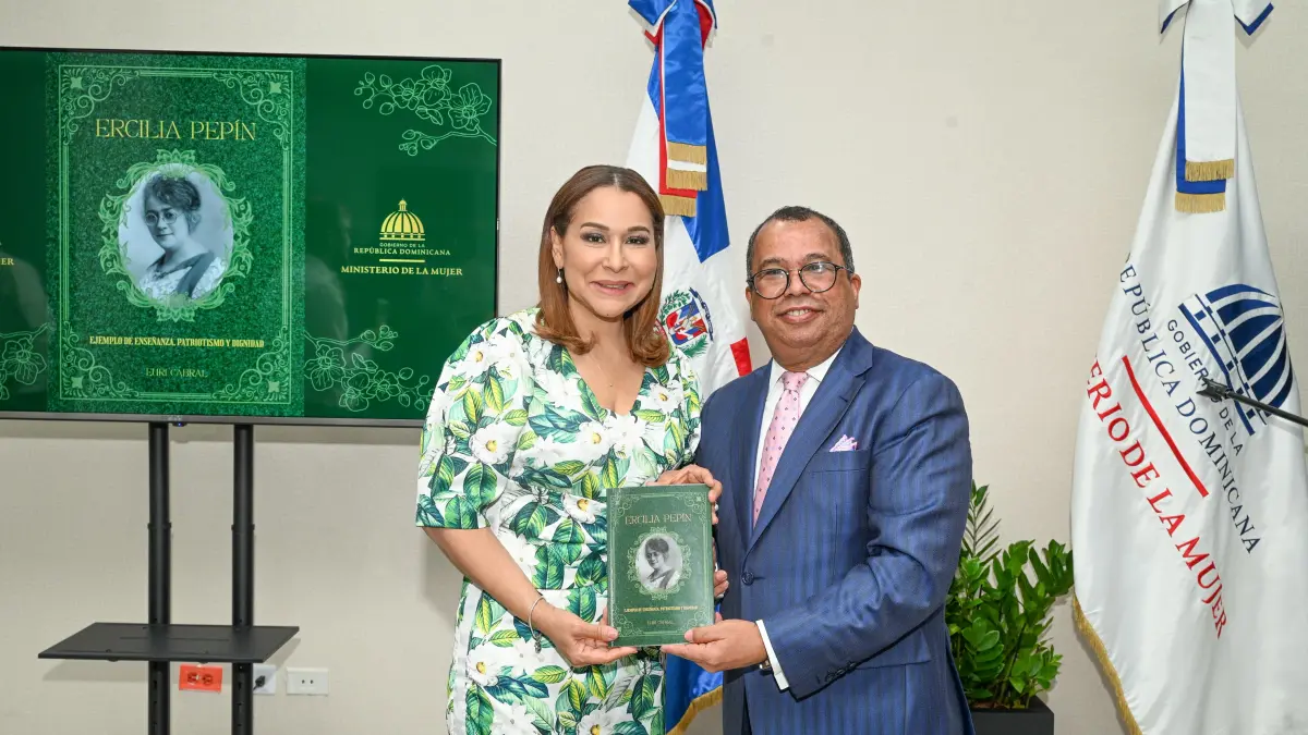 Ministerio de la Mujer presenta libro “Ercilia Pepín, ejemplo de enseñanza, patriotismo y dignidad”, escrito por Euri Cabral