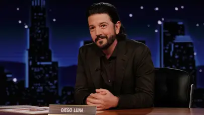 Actor Diego Luna critica las pol&iacute;ticas migratorias de Trump en el programa de Jimmy Kimmel