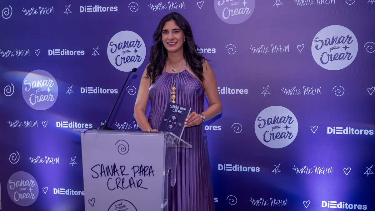 Yamile Hazim lanza su primer libro “Sanar para Crear”