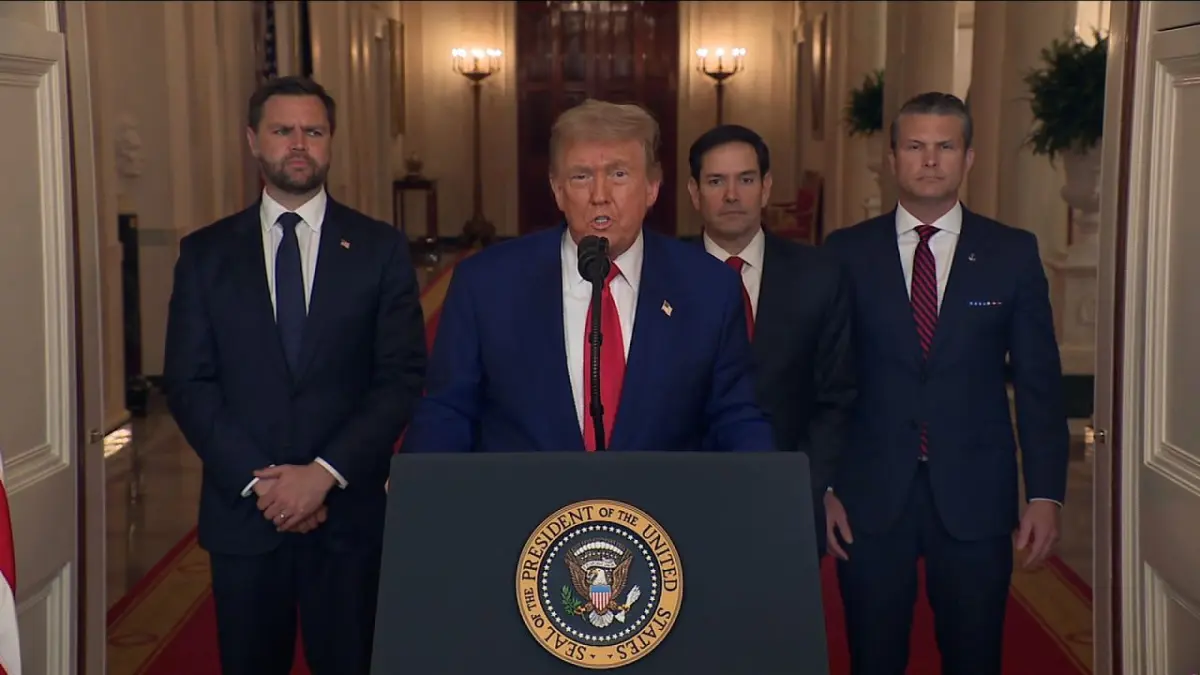 Trump: Irán debe ahora hacer la paz