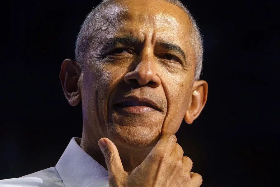 Obama Larry David