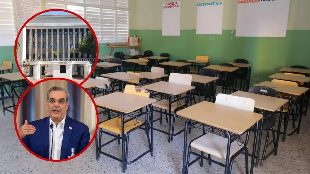 Abinader garantiza recursos suficientes para que 2,6 millones de estudiantes no se queden fuera de las aulas