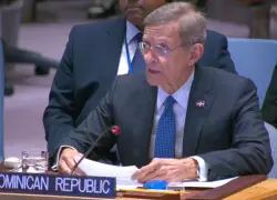 Canciller Roberto Álvarez ante la ONU sobre crisis haitiana: "El tiempo se ha agotado"