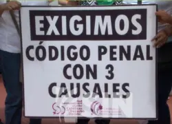 Organizaciones feministas rechazan exclusión de las tres causales en reforma al Código Penal