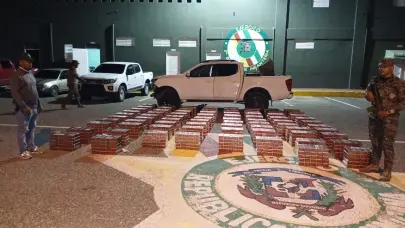 Retienen contrabando de 380,000 cigarrillos en una camioneta en San Juan de la Maguana