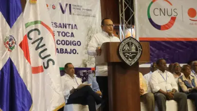 CNUS proclama total respaldo a pol&iacute;tica migratoria del presidente Abinader