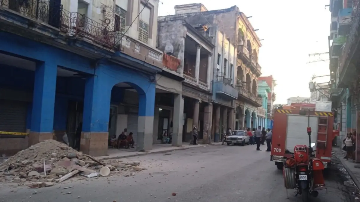 Derrumbe de edificio en Cuba deja tres fallecidos, entre ellos una niña
