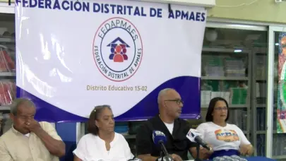 Decenas de padres acuden a centros educativos en busca de cupo para el año escolar 2025-2026