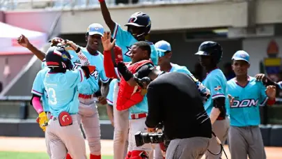 Dominicana blanquea a México y clasifica a la siguiente ronda de la Serie del Caribe Kids