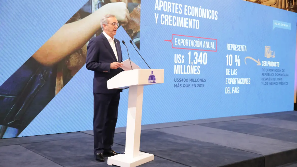 Abinader resalta el fuerte impulso del tabaco dominicano: más de US$1,340 millones en exportaciones y generación de 122 mil empleos