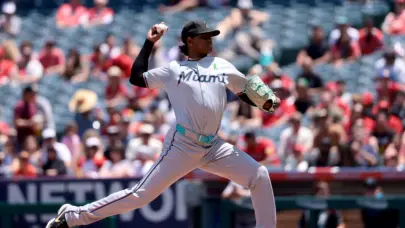 El dominicano Edward Cabrera destaca en el mont&iacute;culo en jornada de las Grandes Ligas