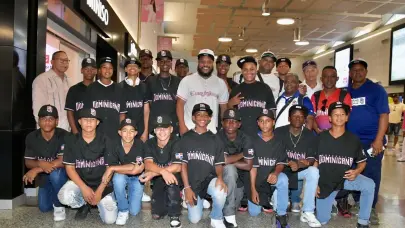 Equipo dominicano parte en busca de la copa mundial U12 WBSC en Taiw&aacute;n