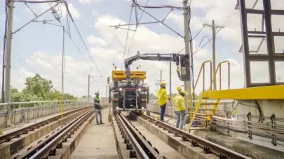 Reanudan operaciones en estaciones de Villa Mella con trenes de tres vagones