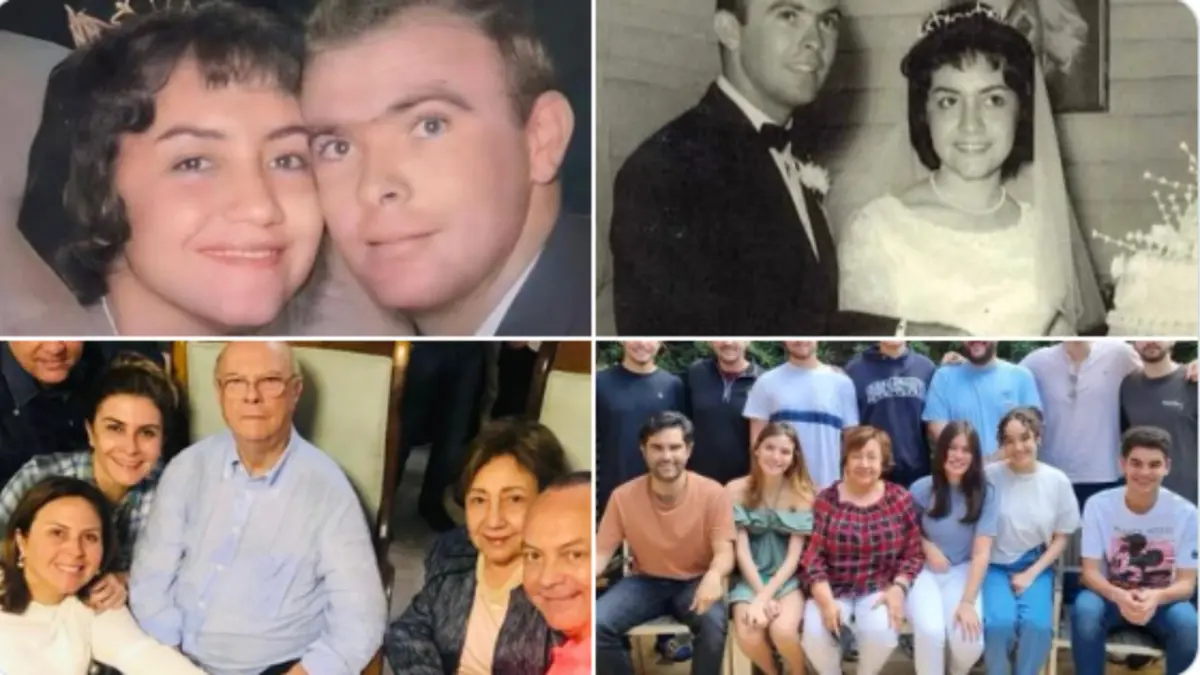 Carolina Mejía celebra los 61 años de unión de sus padres, Hipólito Mejía y Rosa Gómez