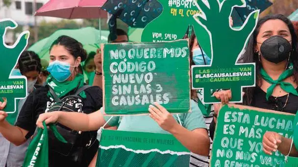 Vuelven las tres causales: el debate sobre el Código Penal se enciende de nuevo