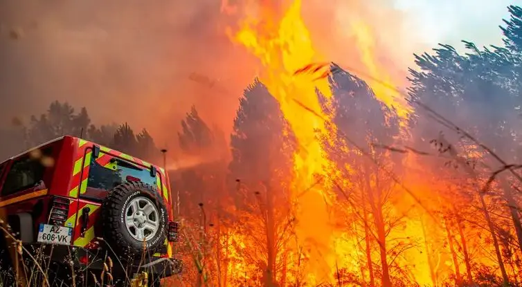 Incendios forestales se propagan en España y Francia tras una ola de calor abrasador