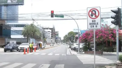 Arranca primera fase de restricciones de giros a la izquierda