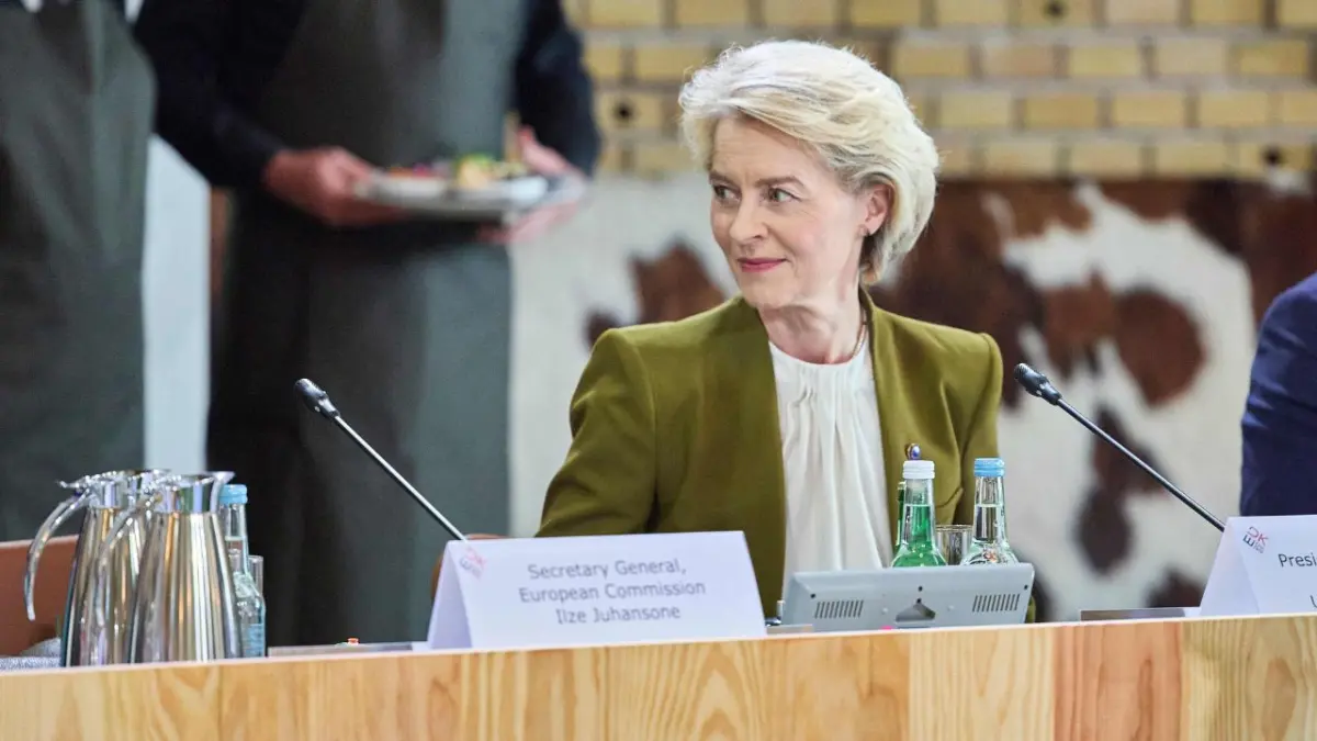 La UE está lista para acuerdo comercial con EEUU, afirma jefa de la Comisión Europea