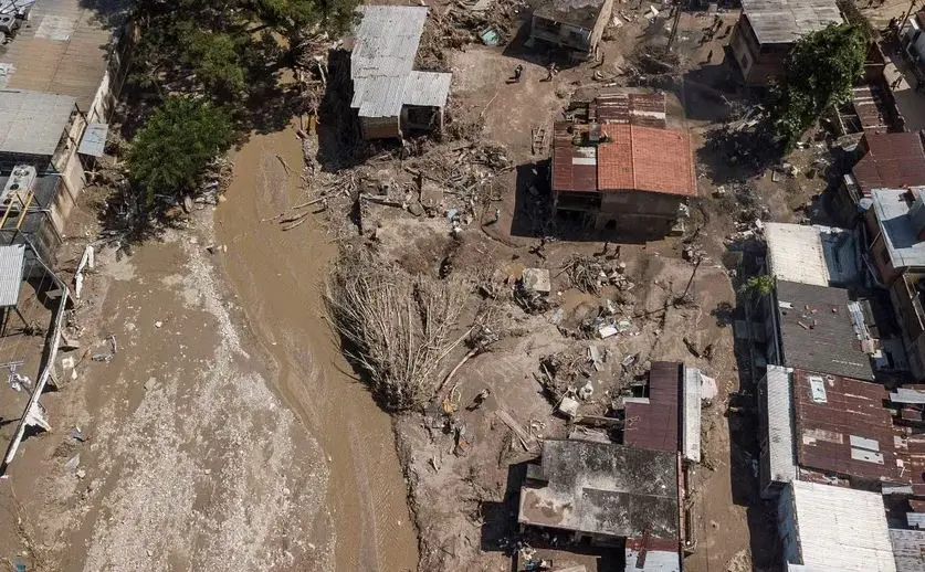 Más de 24.000 familias afectadas en el estado venezolano Mérida tras fuertes lluvias
